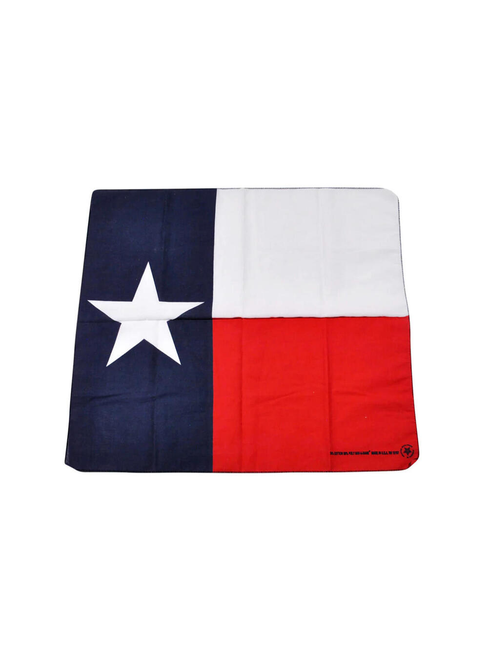 Vintage Texas State Red Blue White 90s Head Band Bandana